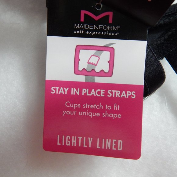 Bra 34A 2 Pack Maidenform Womens Lightly Lined Adjustable Straps - Picture 13 of 13